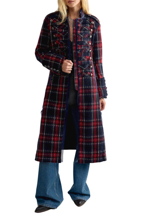 Ace of Swords Tartan Coat