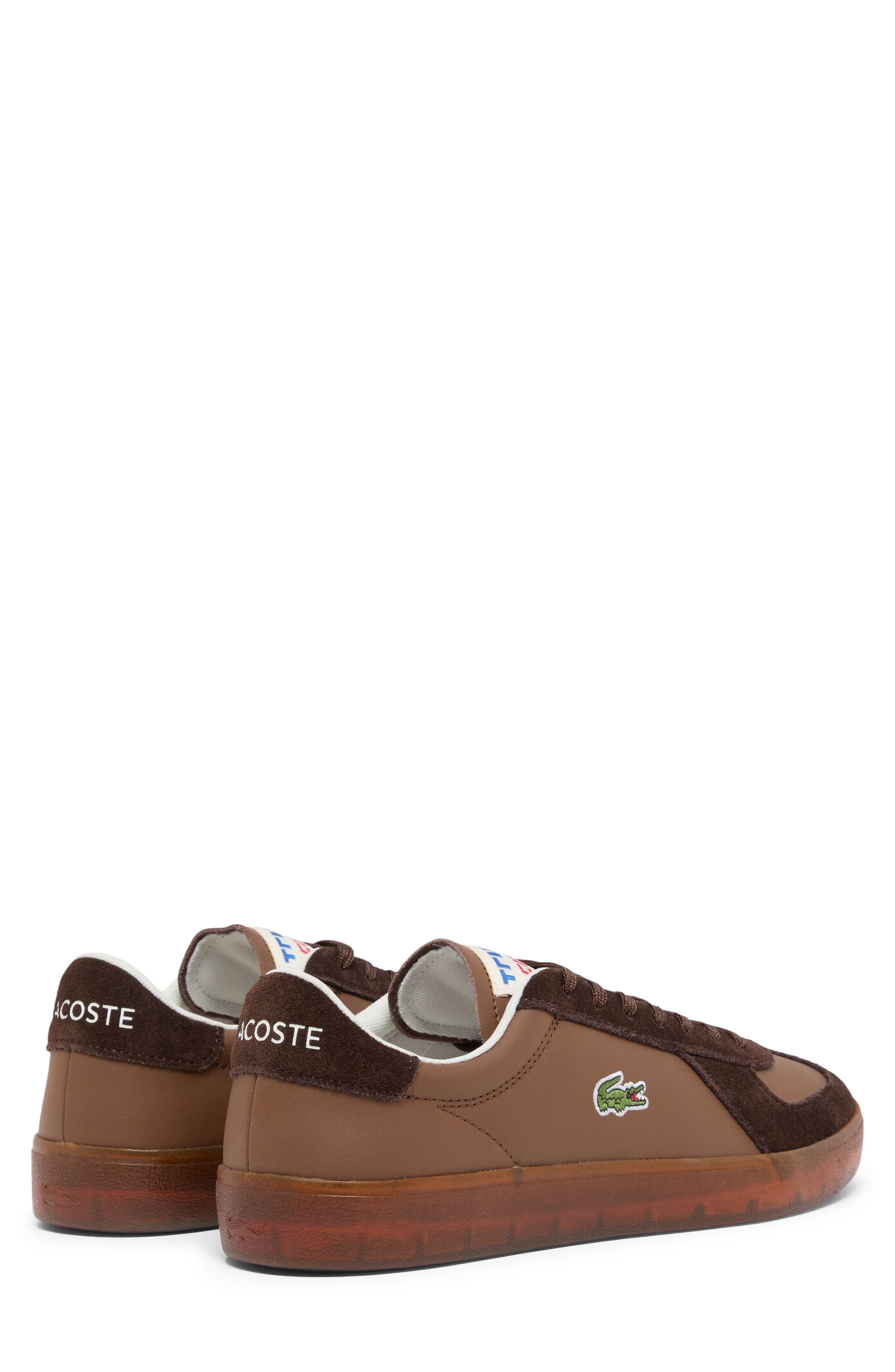 Linecourt Sneaker, Alternate, color, DARK BROWN/ GUM