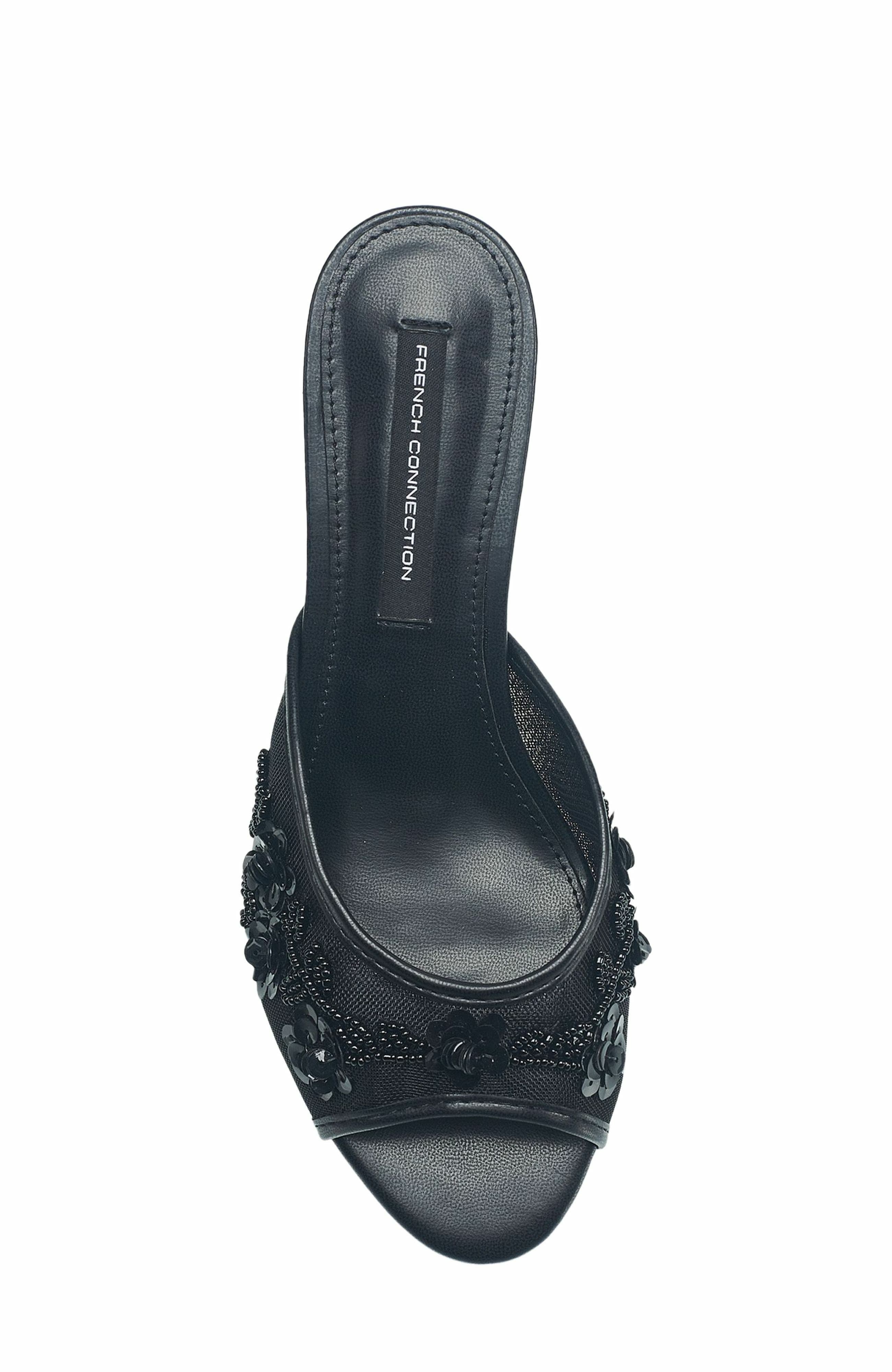 French Connection Ritz Mesh Kitten Heel, Alternate, color, 