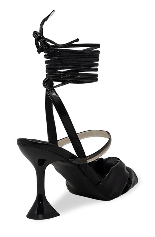 Chase & Chloe Chase And Chloe Sofie Ankle Wrap Sandal