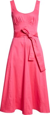 Reiss Irina Stretch Cotton Dress