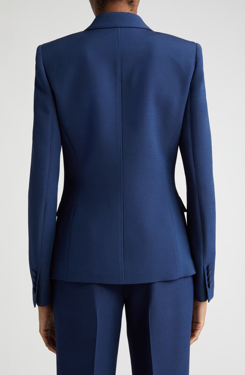 Lafayette 148 New York Academy Wool & Silk Crepe Blazer, Alternate, color, 