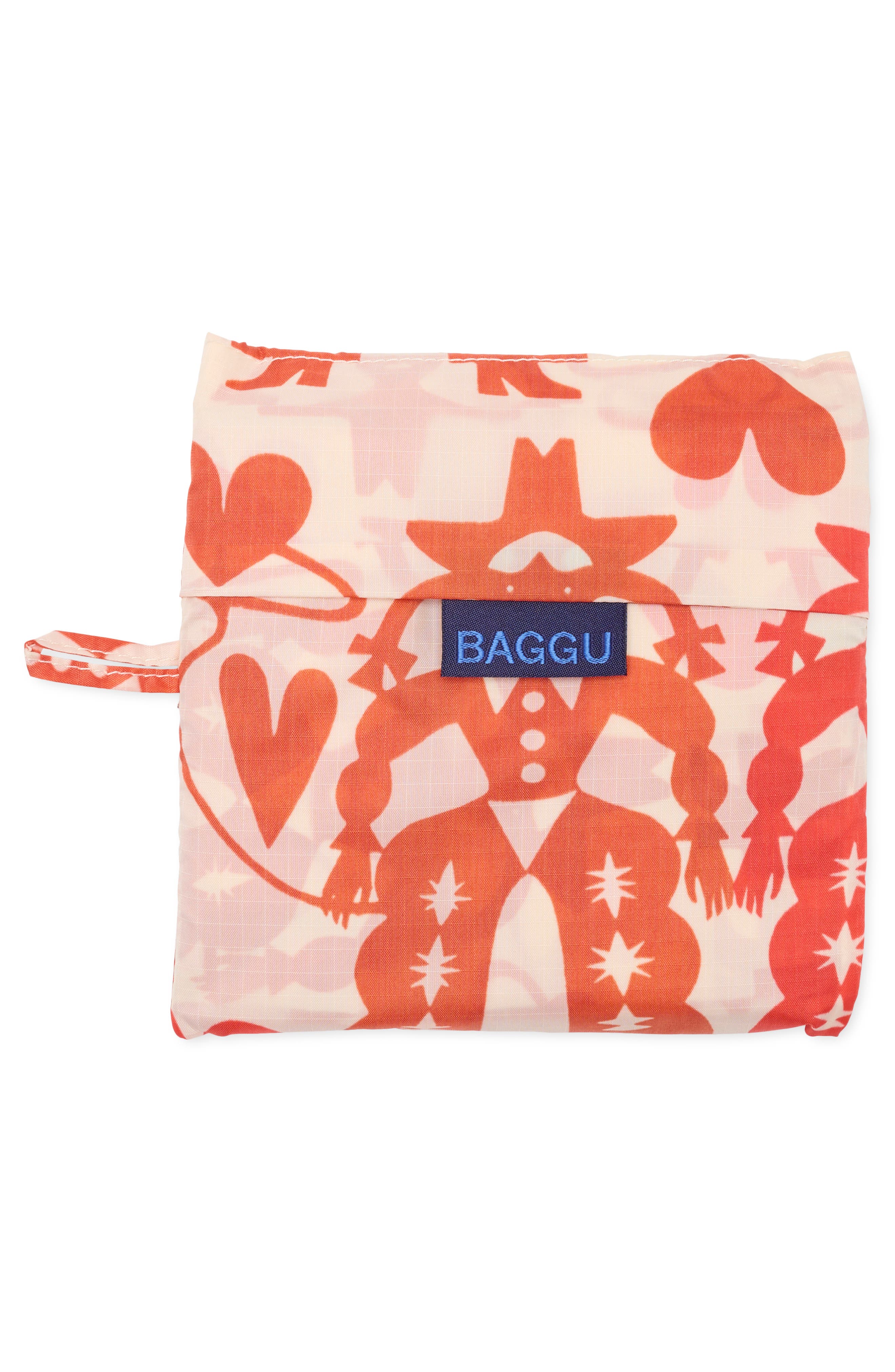 Big Baggu Recycled Nylon Tote, Alternate, color, COWGIRL