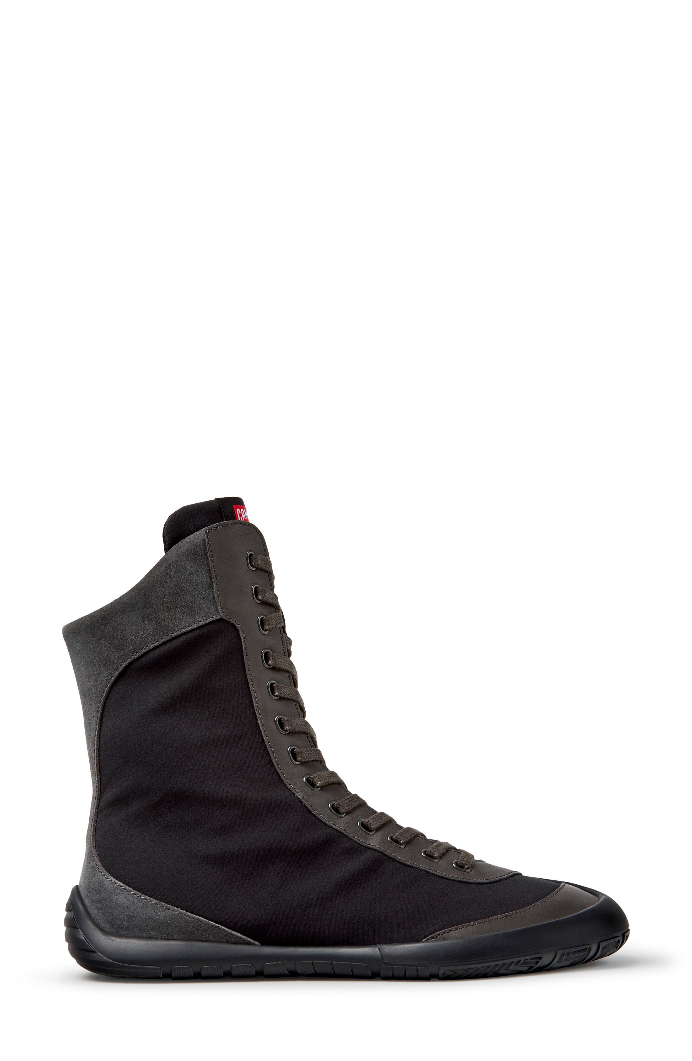 Peu Path Tall Boot, Alternate, color, BLACK