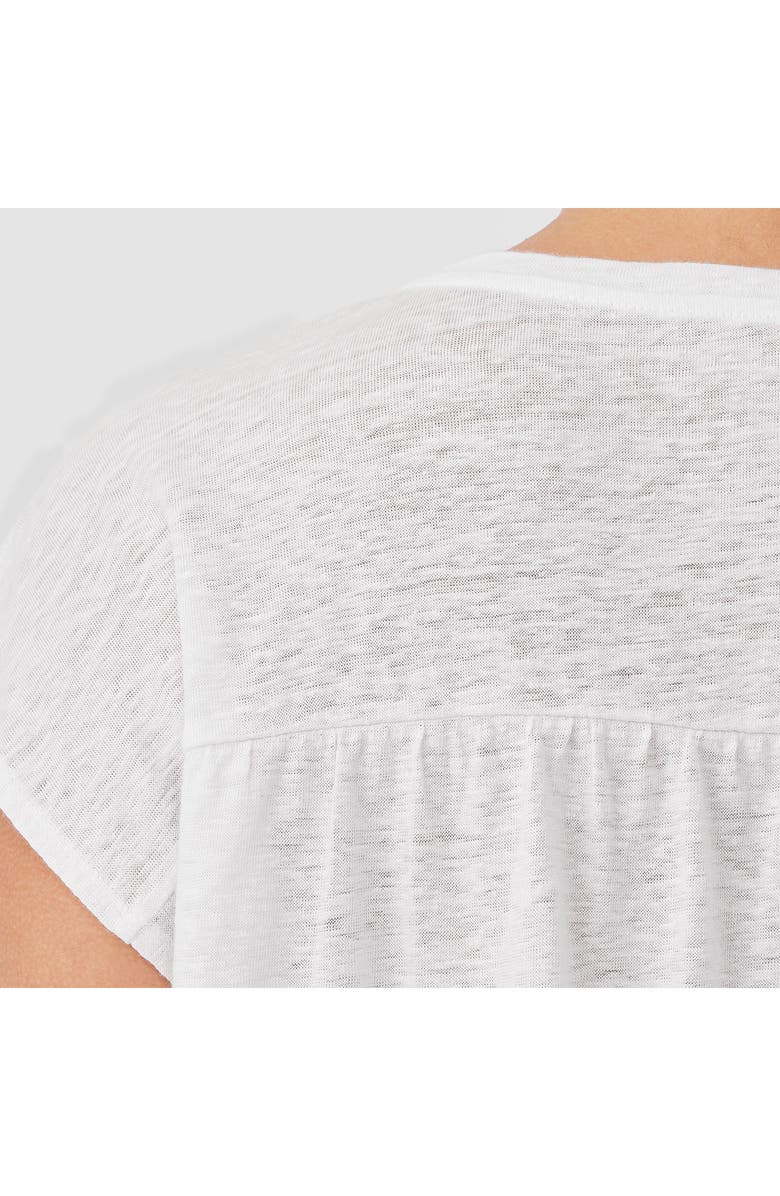 Eileen Fisher Boxy Organic Linen Top, Alternate, color,