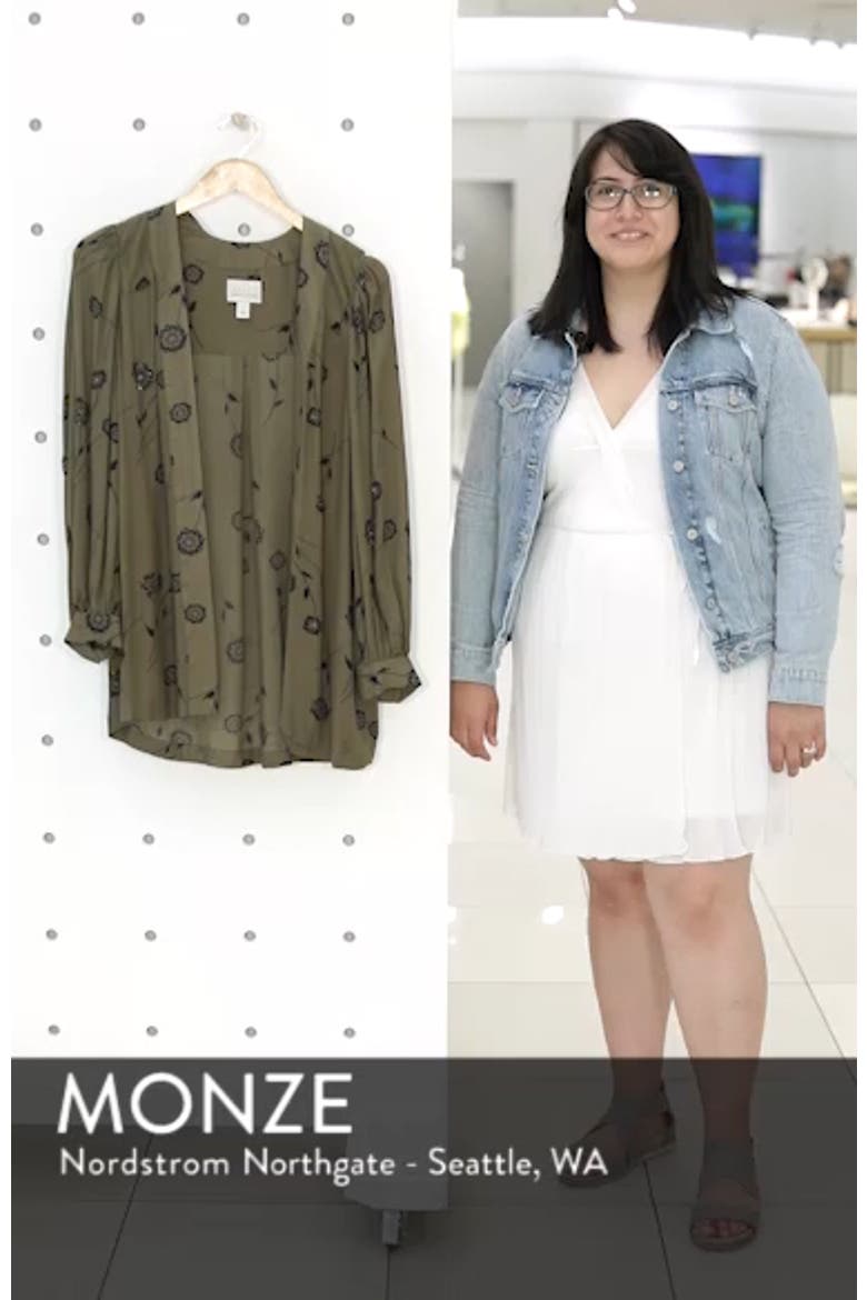 Embellished Floral Kimono video