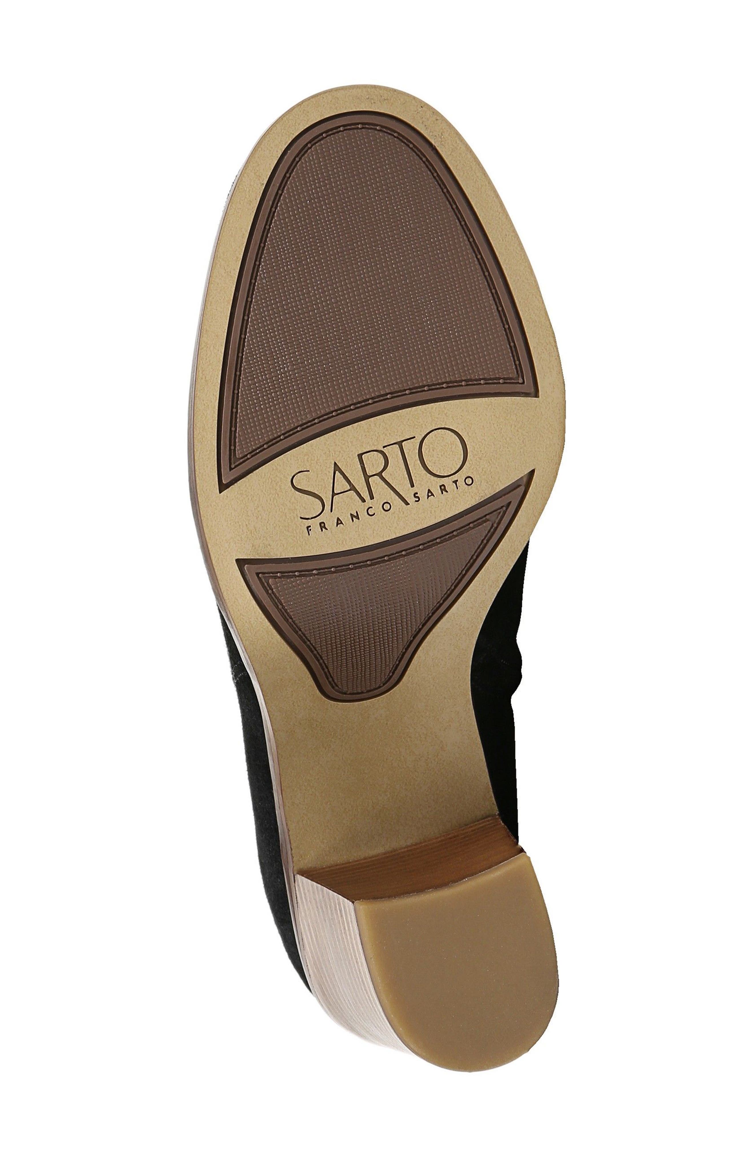 SARTO by Franco Sarto Frannie Block Heel Bootie, Alternate, color, 