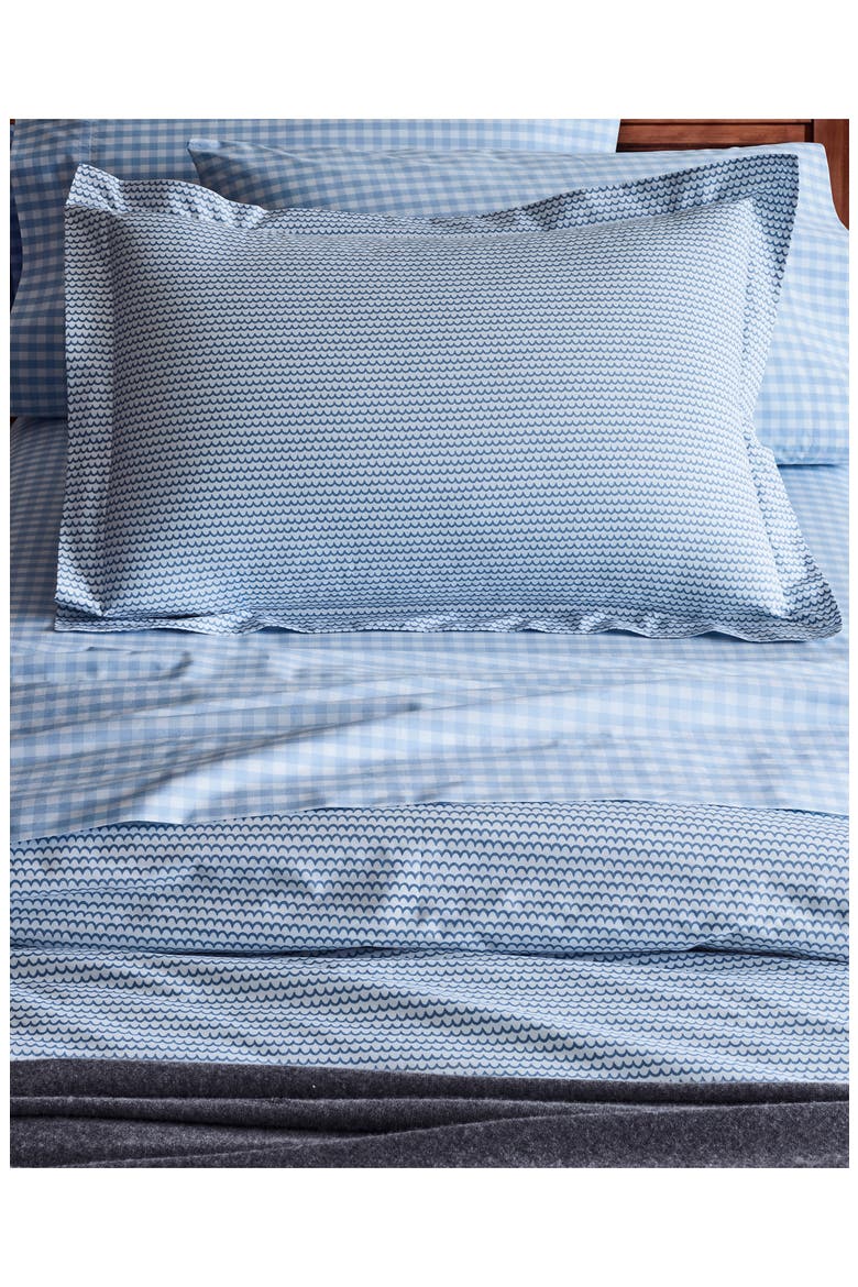La Mer Duvet Cover & Pillow Shams Set, Alternate, color, BLUE