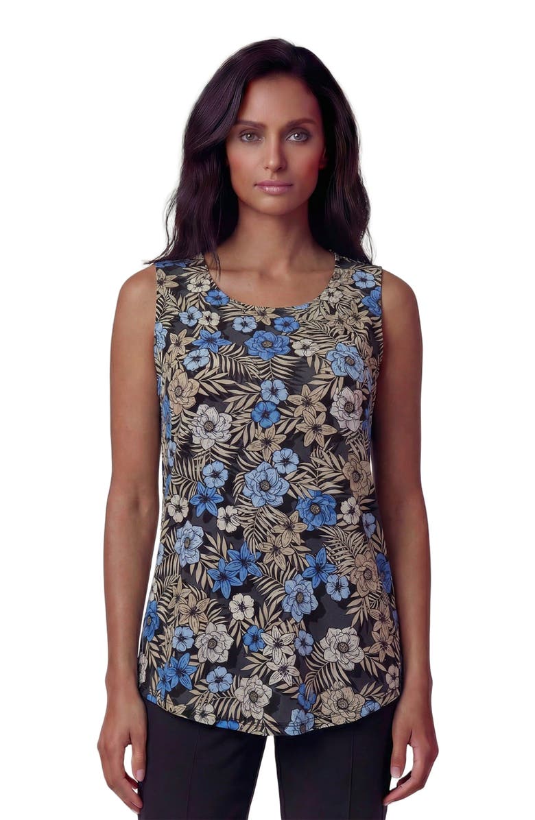 Lords of Harlech Tropical Mix Womens Muscle Tank, Main, color, Tropical Mix Black