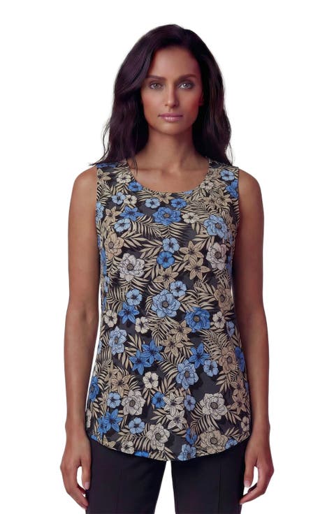 Tropical Mix Womens Muscle Tank