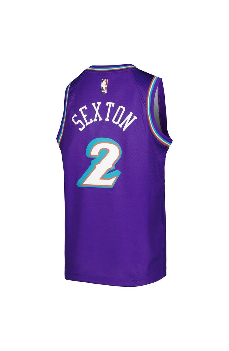Nike Youth Nike Collin Sexton Purple Utah Jazz 2022/23 Swingman Jersey - City Edition, Alternate, color, 
