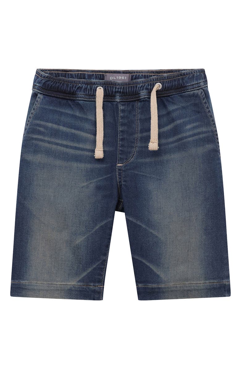 DL1961 DL 1961 Kids' Jackson Stretch Denim Shorts, Main, color, 