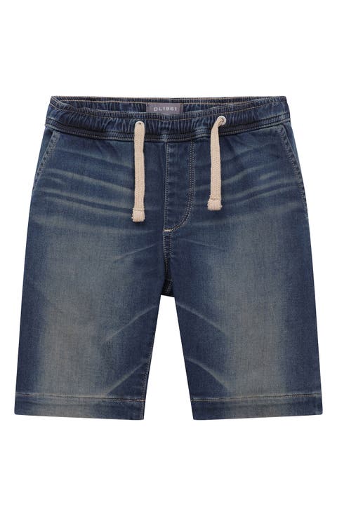 DL 1961 Kids' Jackson Stretch Denim Shorts (Toddler, Little Kid & Big Kid)