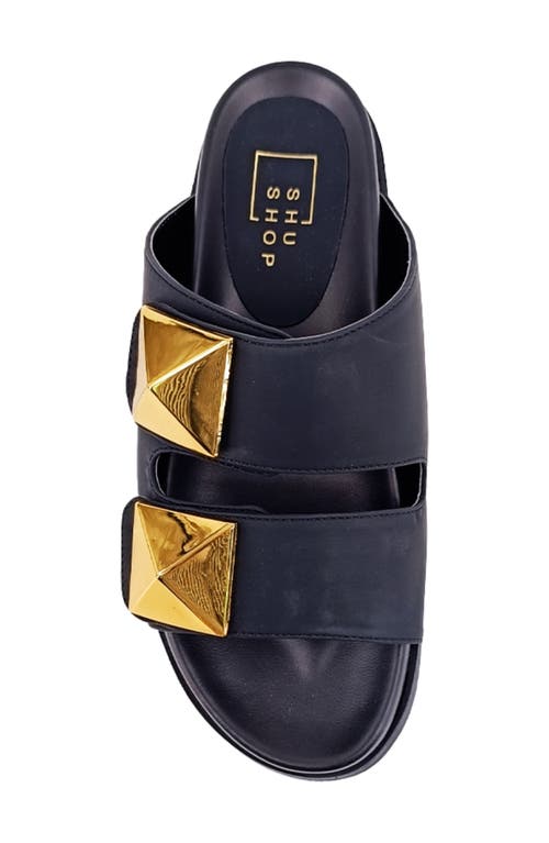 Shushop Bernarda Studded Slide Sandal