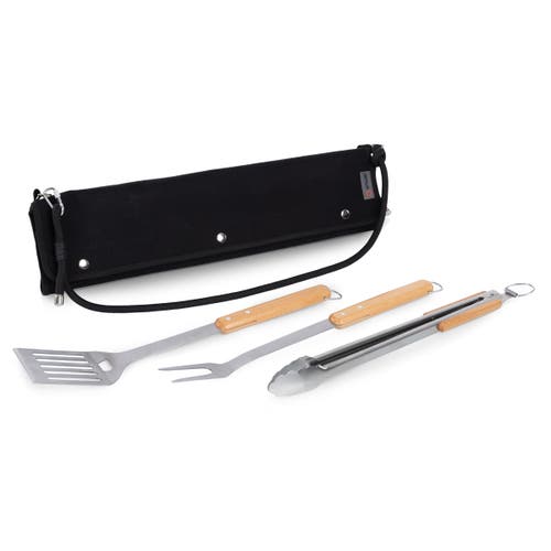 Legacy Bbq Roll Up 3 Piece Set In Black