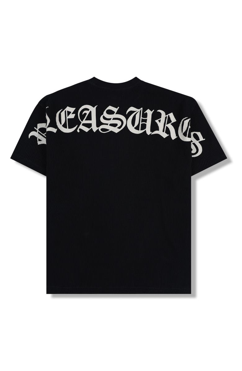 PLEASURES Neural Waffle Knit Cotton Graphic T-Shirt, Alternate, color,