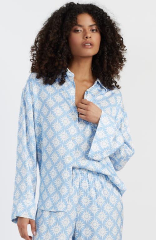 Chinti & Parker Laura Whitmore Paradise Shirt In Blue