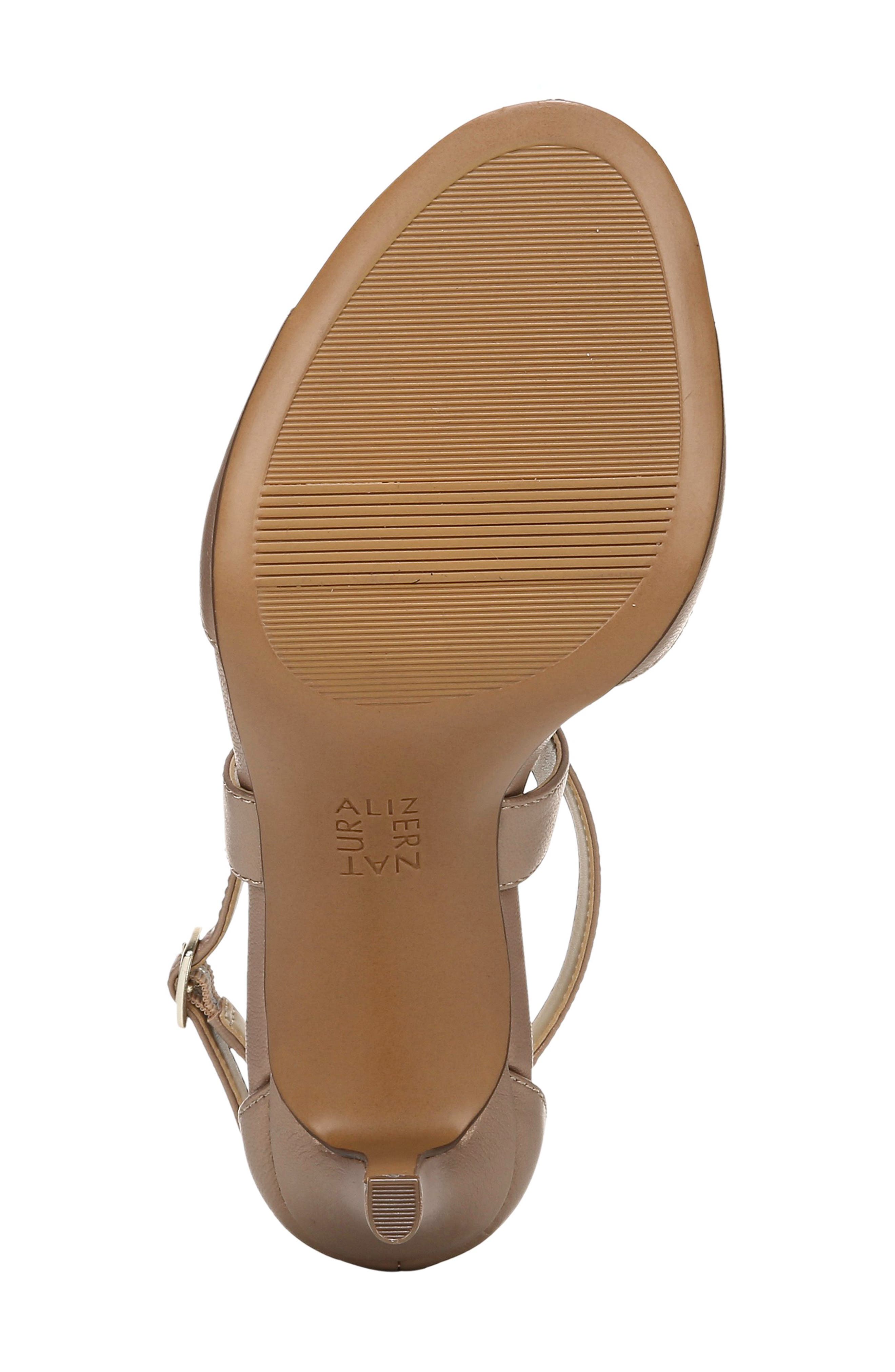 Kyra Sandal, Alternate, color, GINGERSNAP LEATHER