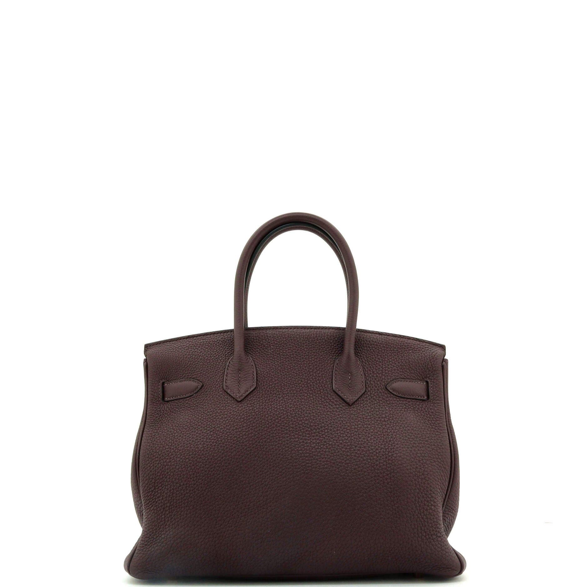 Pre-Owned Hermes Birkin Handbag Brown Togo with Gold Hardware 30, Alternate, color, 