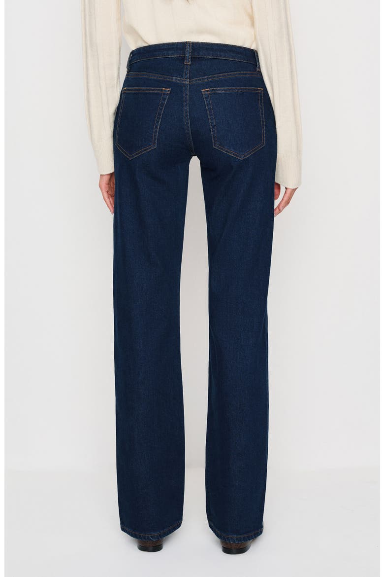Elton Mid Rise Straight Leg Jeans, Alternate, color, RESERVOIR