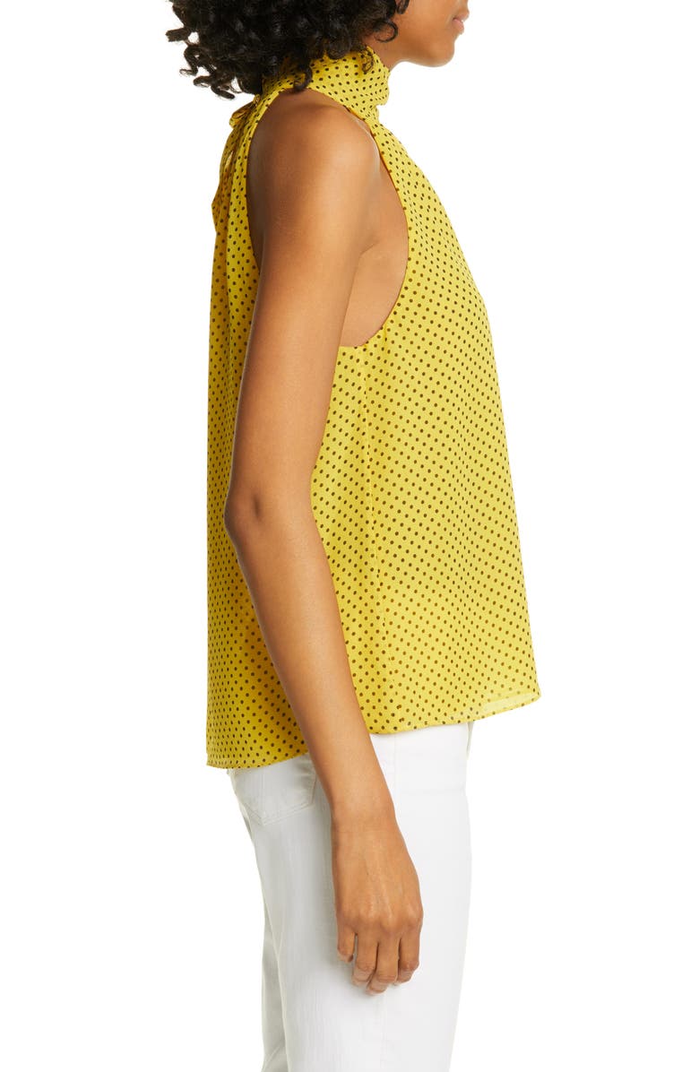 Joie Dalman Tie Neck Silk Tank, Alternate, color, 