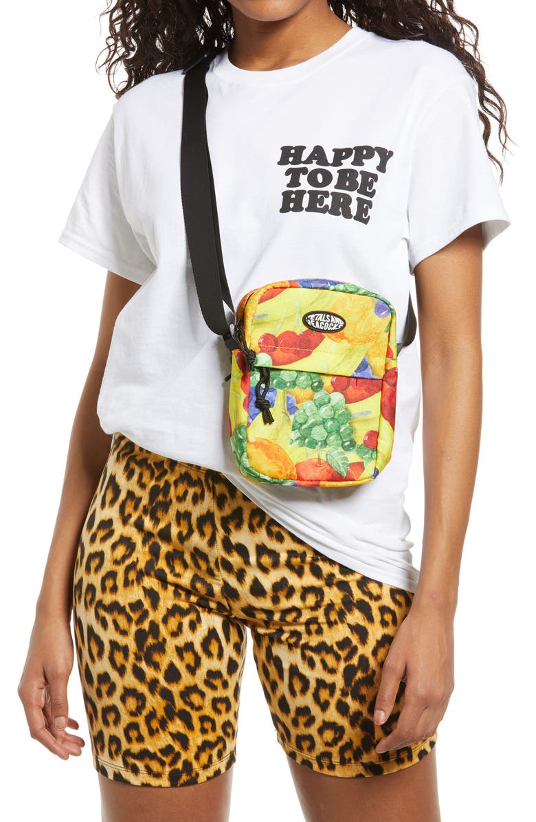 Petals and Peacocks Treat Yourself Crossbody Bag, Alternate, color,