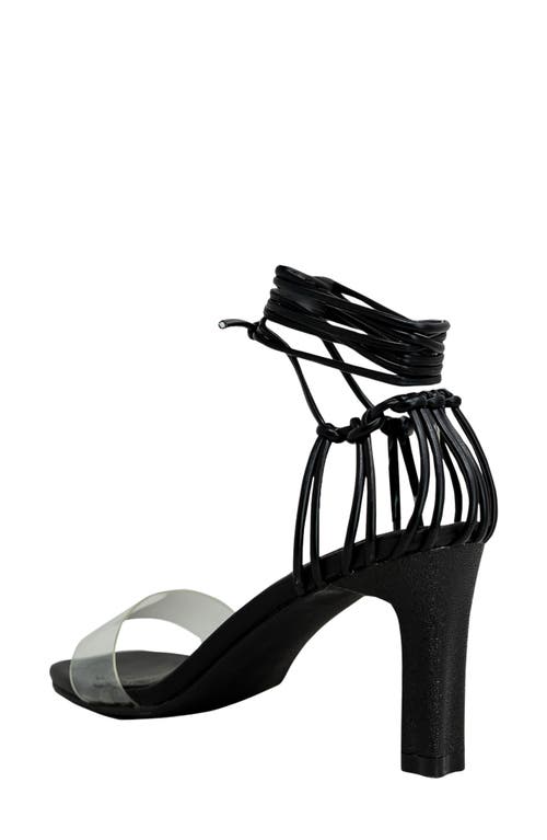 Chase & Chloe Chase And Chloe Vance Ankle Wrap Sandal