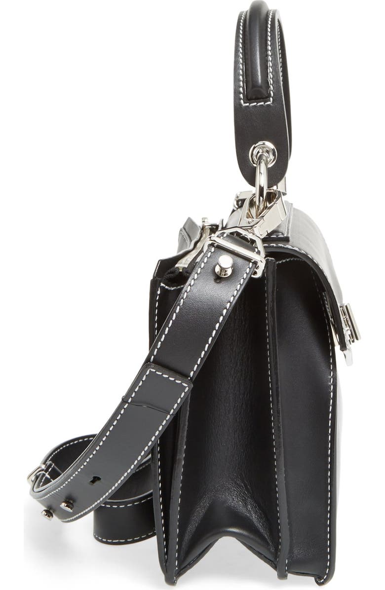 Proenza Schouler 'Small Hava' Top Handle Calfskin Leather Satchel, Alternate, color,