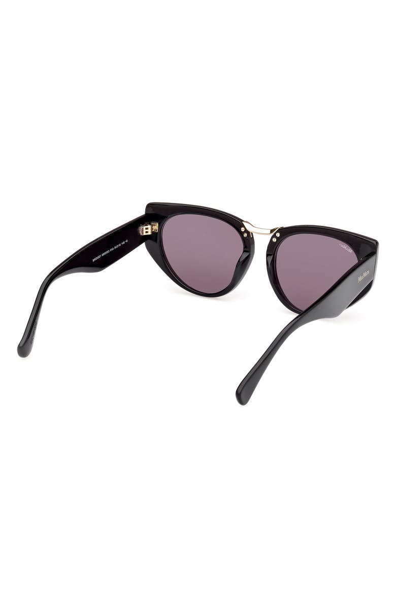 Max Mara Bridge1 54mm Cat Eye Sunglasses, Alternate, color, 