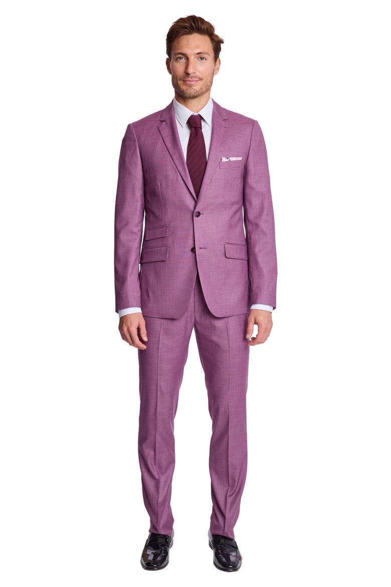 Dover Slim Fit Sport Coat, Alternate, color, SUGAR PLUM SHARK
