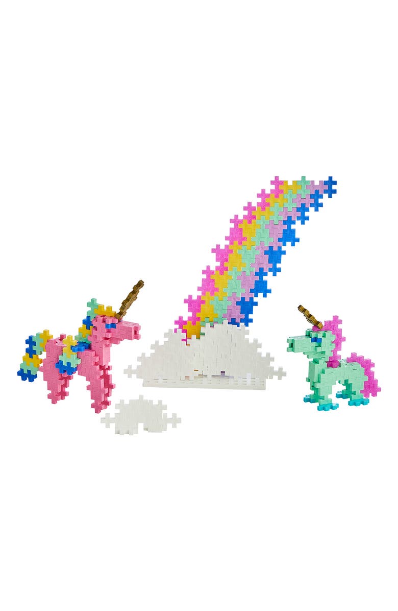 Plus-Plus USA Learn to Build Unicorn Set, Main, color, Multi