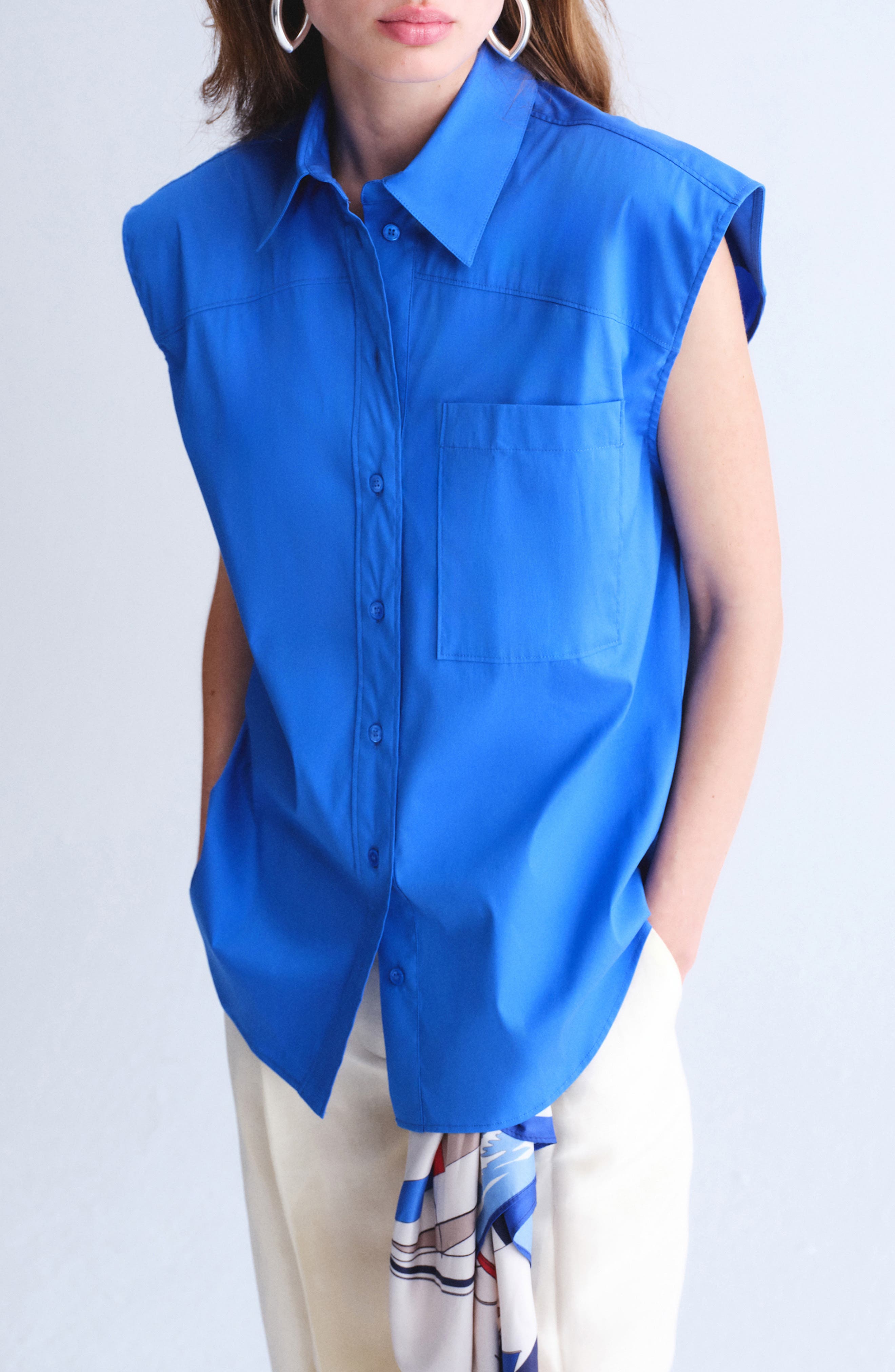 selected BLUE