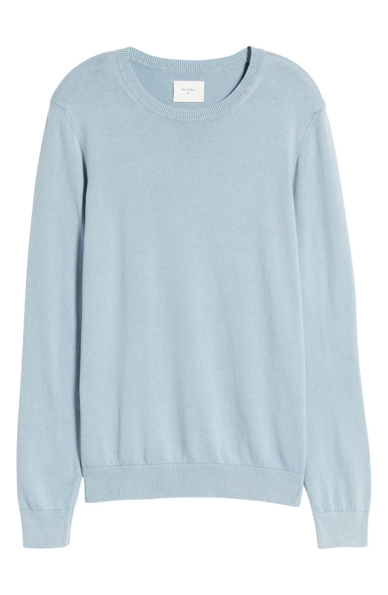Billy Reid Cotton & Cashmere Crewneck Sweater, Alternate, color,