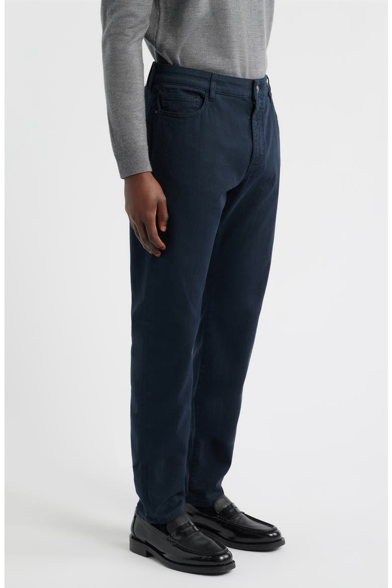 Garment Dyed Bull Denim Jeans, Alternate, color, NAVY