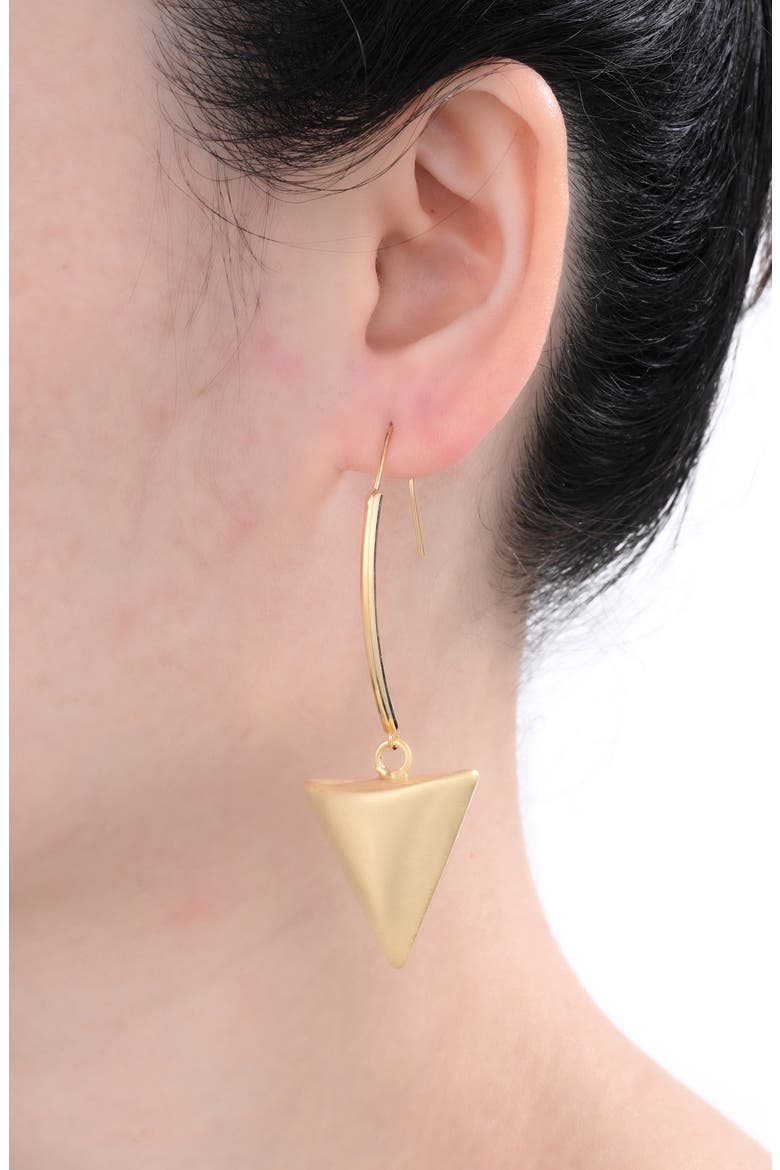 Heidi Drop Earrings, Alternate, color, GOLD