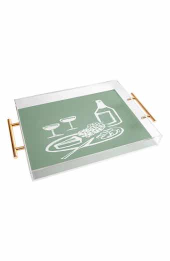 Intemporalis Wine and Cheese Acrylic Tray