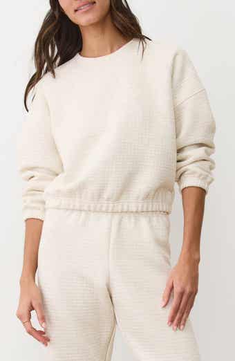 Marine Layer Corbet Quilted Crewneck Sweatshirt