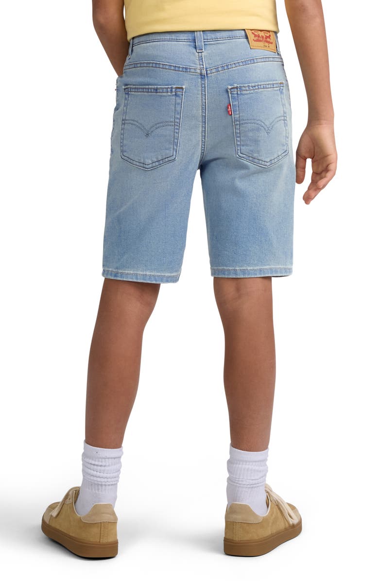 Levi's <sup>®</sup> Kids' Performance Denim Shorts, Alternate, color, Bauhaus Blues