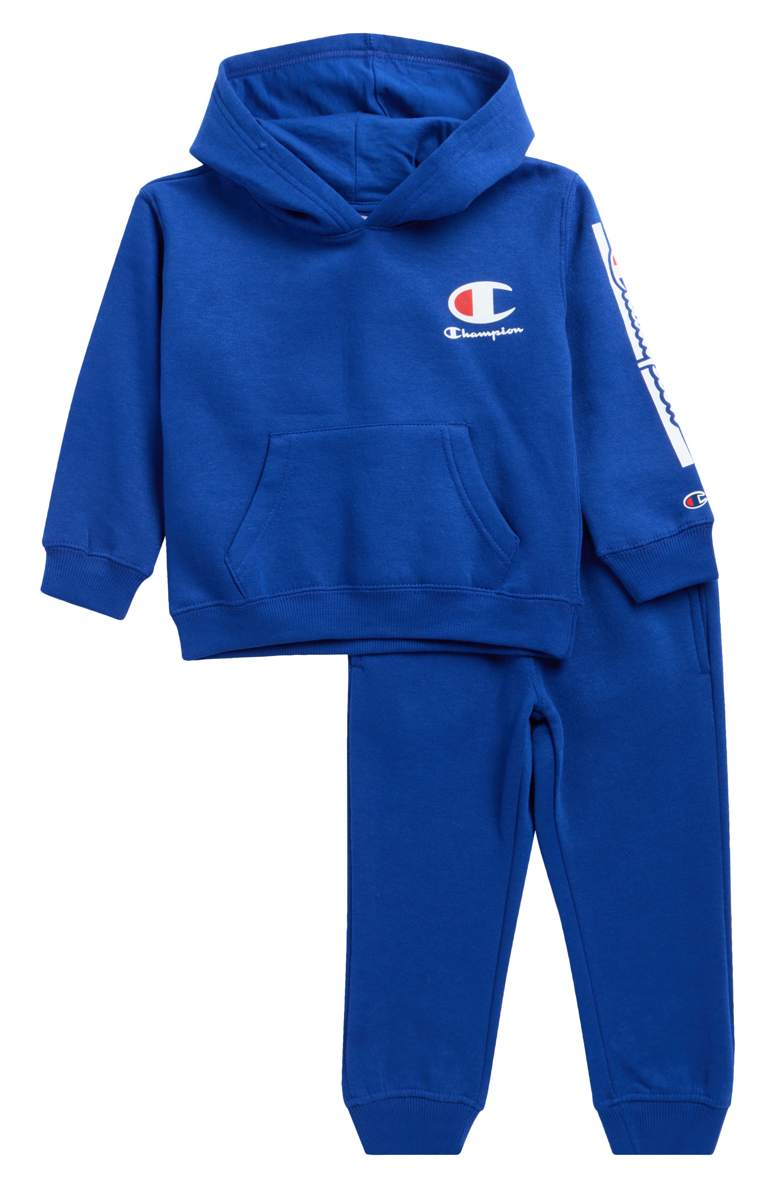 Champion Logo Fleece Hoodie & Joggers Set