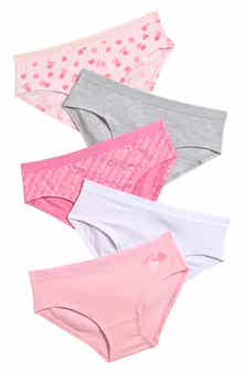 Kids' Assorted 5-Pack Stretch Bikini Briefs