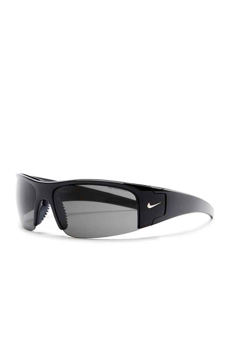 Nike Dual Fusion 64mm Wrap Sunglasses, Alternate, color,