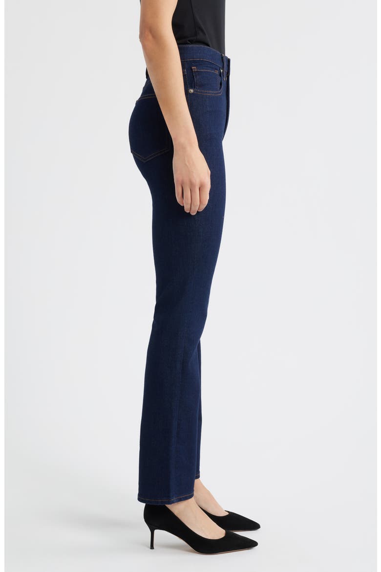 The Pencil High Waist Slim Straight Leg Jeans, Alternate, color, RINSE