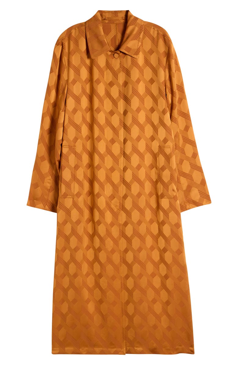 Dries Van Noten Raltonas Oversize Coat, Alternate, color, Orange