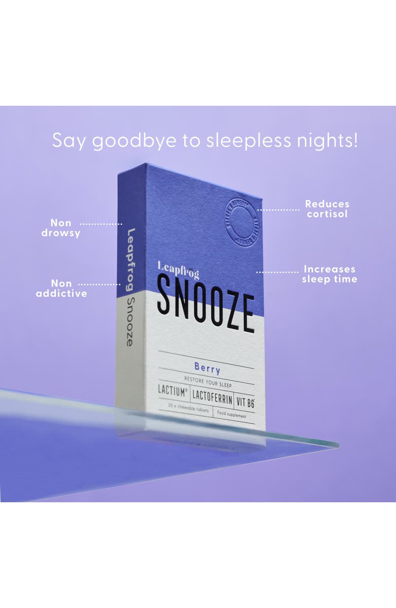 Leapfrog SNOOZE Food Supplement, Alternate, color, 30 Tablets