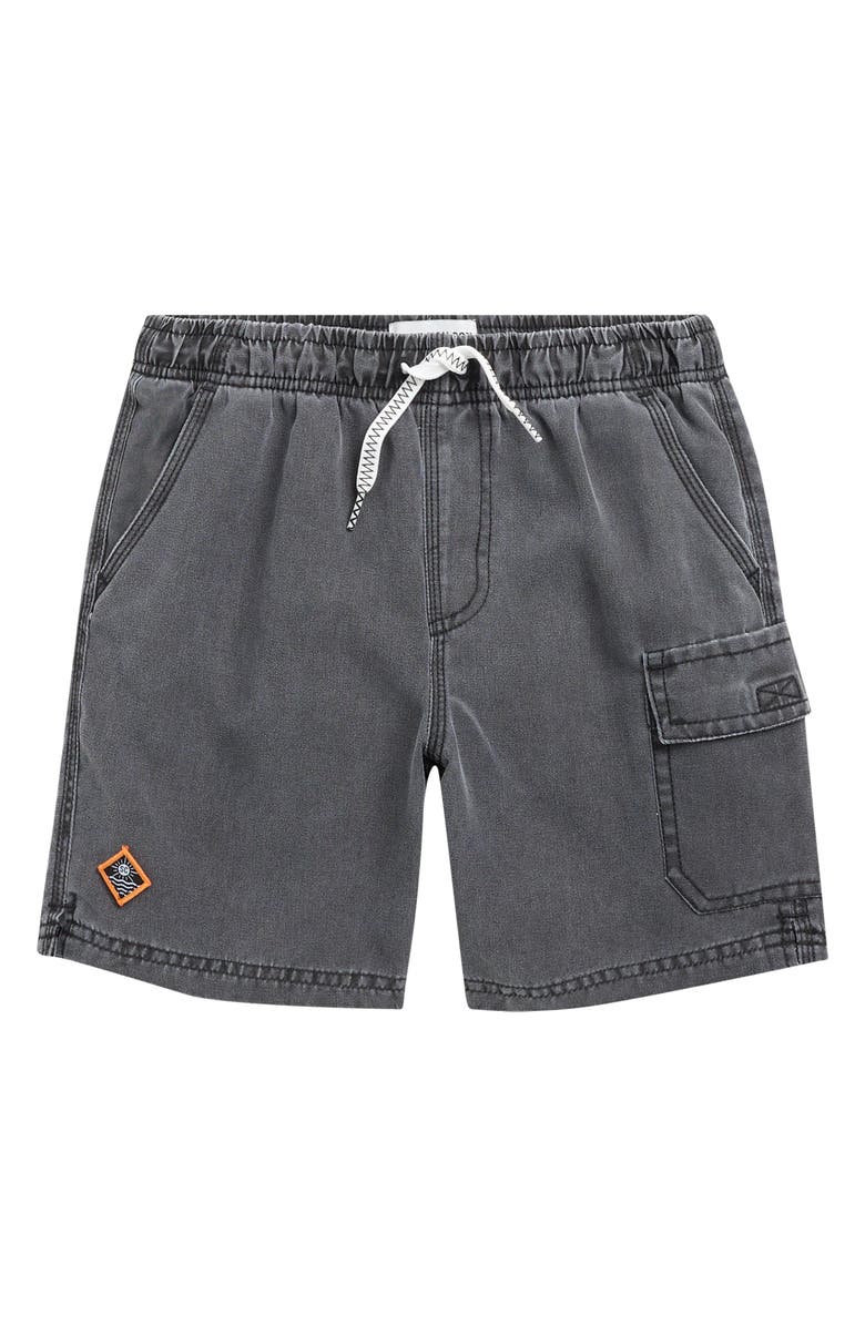 Sovereign Code Kids' Nova Washed Shorts, Main, color, Black