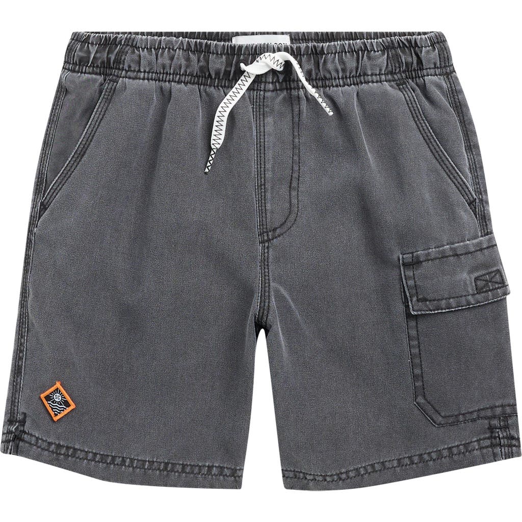 Sovereign Code Kids' Nova Washed Shorts In Blue