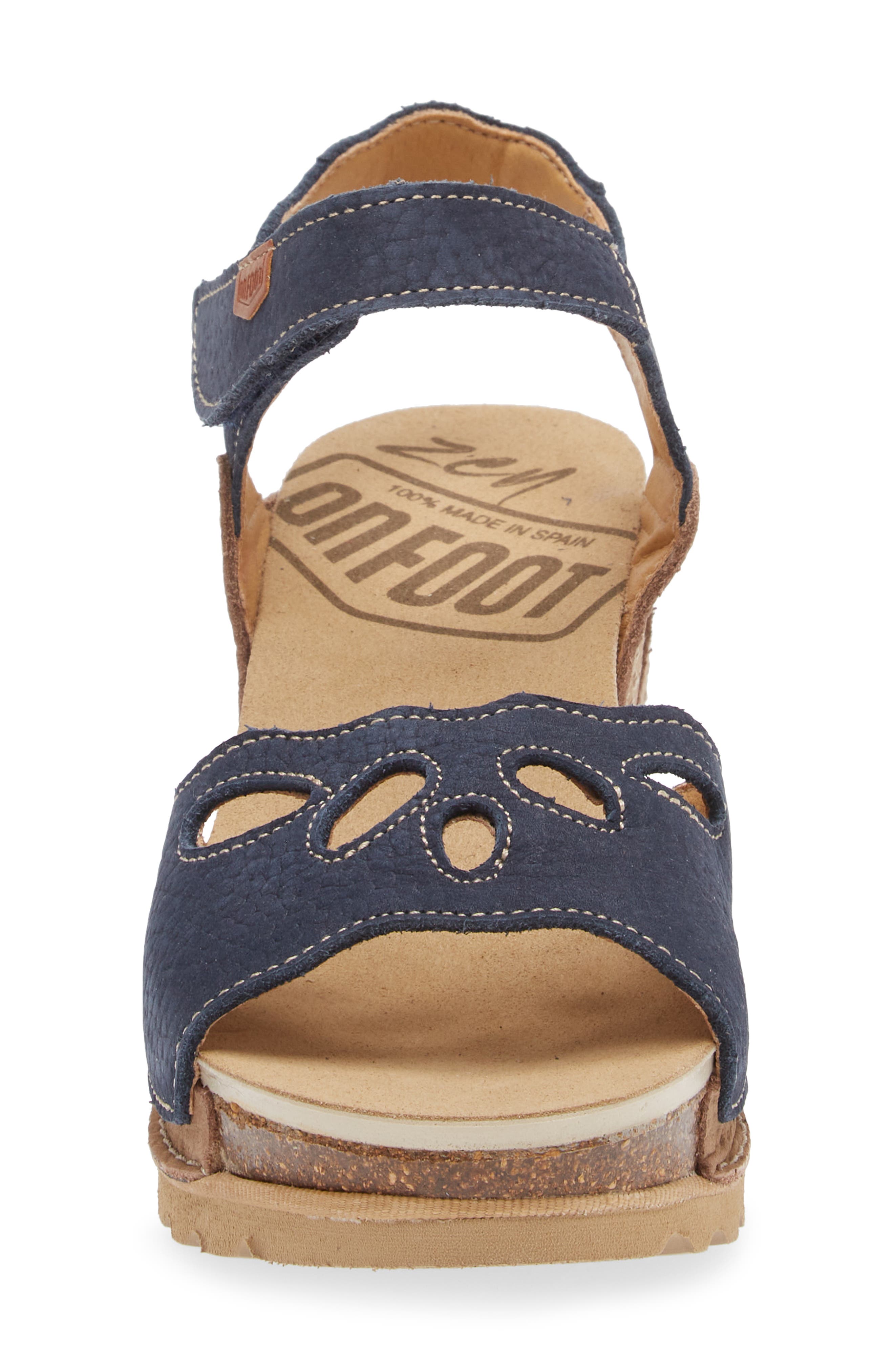 On Foot 320 Dayton Wedge Sandal, Alternate, color, 