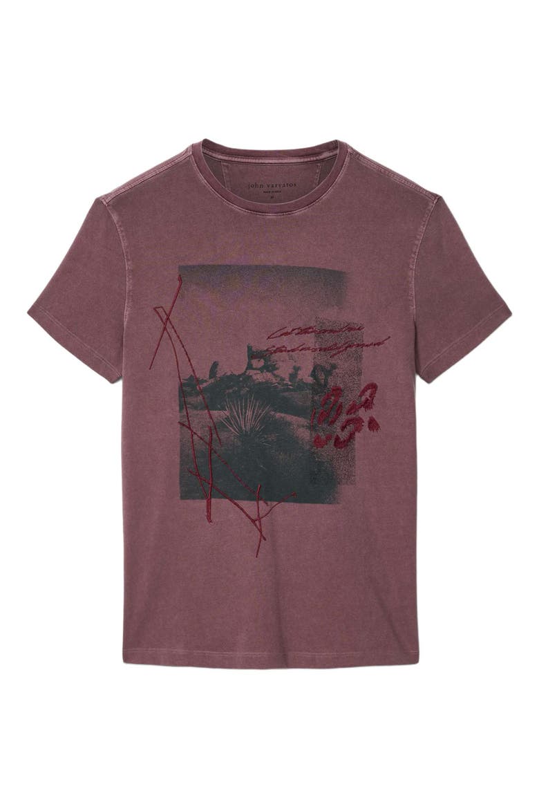 Crewneck Graphic T-Shirt, Alternate, color, SMOKE AMETHYST