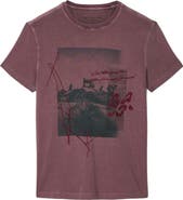 John Varvatos Crewneck Graphic T-Shirt