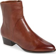 Regarde Le Ciel Lori Leather Ankle Bootie